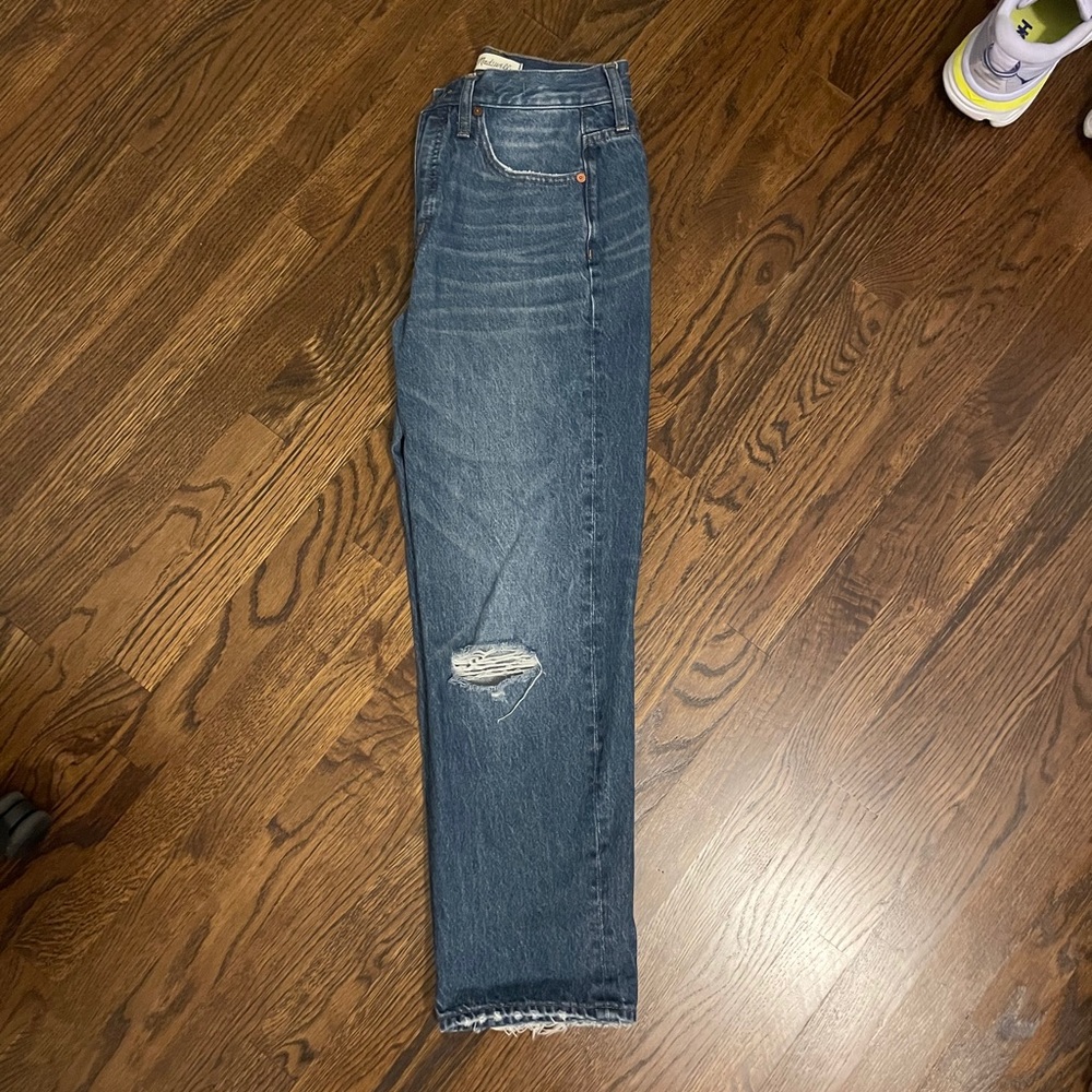 Madewell classic straight jeans